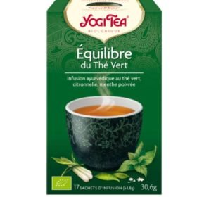 YOGI TEA EQUILIBRE DU THE VERT 17 SACHETS