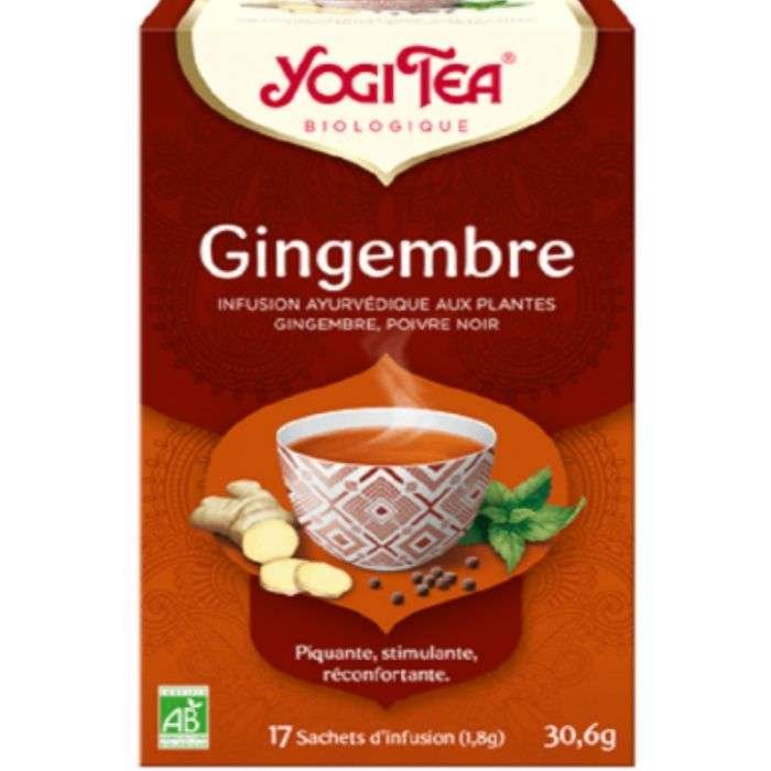 YOGI TEA GINGEMBRE 17 SACHETS