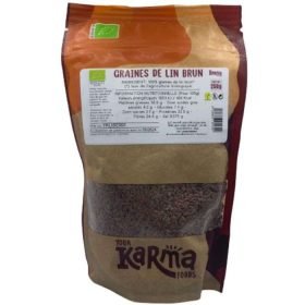 YOUR KARMA FOODS GRAINES DE LIN BRUN 250 G