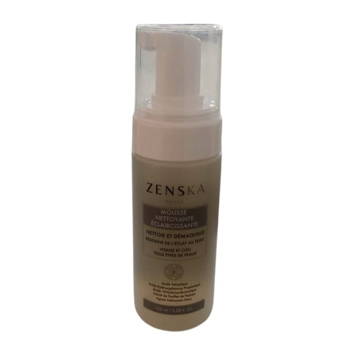 ZENSKA MOUSSE NETTOYANTE ECLAIRCISSANTE 150 ML