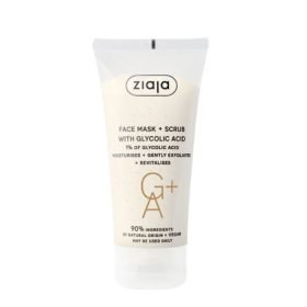ZIAJA GA+ MASQUE + GOMMAGE A L'ACIDE GLYCOLIC 1% GA 55ML